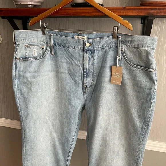 Madewell The Perfect Vintage Jean in Ellicott Wash Plus Size 37 / US 24 - Picture 5 of 13